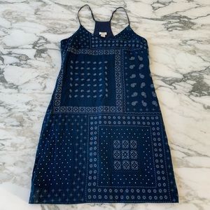 J. Crew Factory Bandana Print Dress